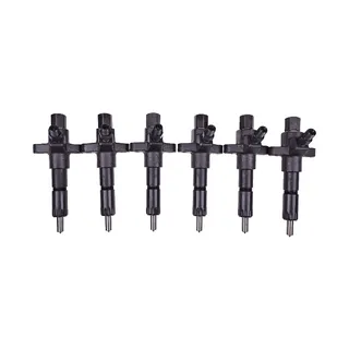 6 Pieces Fuel Injector 1153004070 105160-5240 9430613104 for Isuzu Engine 6BG1 Hitachi Excavator ZX230 ZX240H ZX250H-3G ZX270 ZX300W