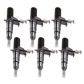 6 Pcs Fuel Injector 162-0218 0R-8633 for Caterpillar CAT Engine 3126