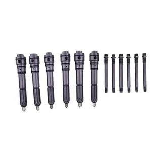 6 Pcs Fuel Injector 6211-12-3100 for Komatsu Engine S6D140E-2