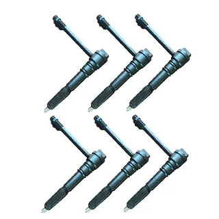 6 Pcs Fuel Injector 6212-12-3200 for Komatsu Engine SA6D140 SAA6D140E