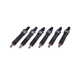 6 Pcs Fuel Injector 65.10101-7050A 65101017050A for Doosan Daewoo Engine DE08