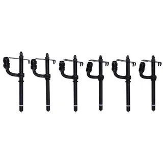 6 Pieces Fuel Injector AR68364 for John Deere Engine 6414 Tractor 2140 2155 2250 2555 2650 2750 2755 2850 2855 3255 4050