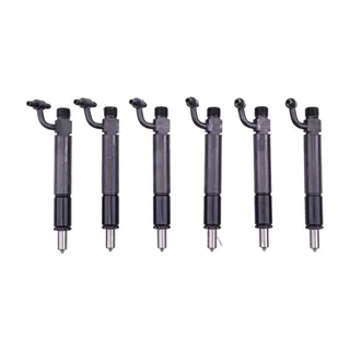 6 Pieces Fuel Injector 1817104C91 781778 for Navistar Engine DT466