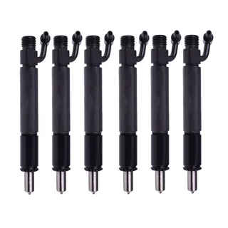 6 PCS Fuel Injector With Nozzle 688840C91 749763C91 for Navistar Engine DT466