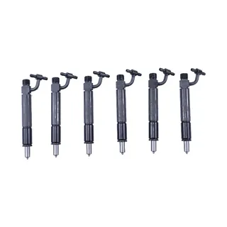 6 Pieces Fuel Injector With Nozzle 691348C91 780330 for Navistar Engine DT466