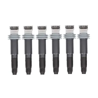 6 PCS Ignition Coil 9A160210400 for Porsche 911 Cayman 981 Boxster 12V