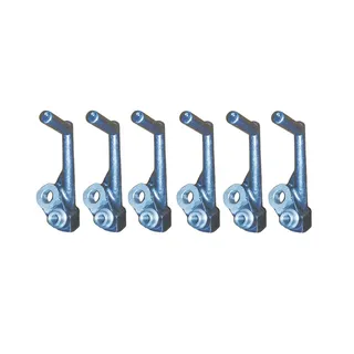 6 Pcs Piston Cooling Nozzle 6211-21-1800 for Komatsu Engine 6D140-1 6D140-2 Loader WA500-1L WA800-2L WA900-1L