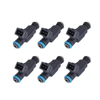 6 Pieces Fuel Injector 0280156029 1L2E-B5A for Ford Ranger Explorer Mercury Mountaineer Mazda B4000 4.0L
