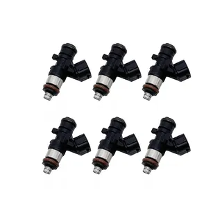6 Pieces Fuel Injector 6AW-13761-00-00 for Yamaha Outboard 200hp 225hp 250hp 300hp 350hp