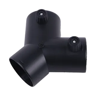 60mm Y Branch Diesel Heater Air Vent Duct Connector Adjustable Air Heater Valve for Eberspacher Webasto Propex