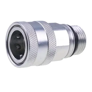 Hydraulic Quick Connect Coupler AM115139 for Yanmar 3TNE74 Kawasaki FD671D Engine John Deere Tractor 415 425 X485 X595 X700 X728 X730 X740 X750