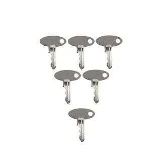 6 Pcs 1570 Keys for Ford New Holland 1210 1300 1320 1520 1530 1620 1630 1715 1720 1725 1920 1925 2120 3415