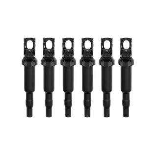 6 PCS Ignition Coil 0221504465 for BMW E60 E85 E90