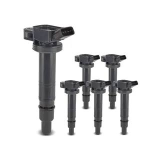 6 PCS Ignition Coil 90919-02248 for Toyota 4Runner V6 4.0L 06-11 Camry L4 2.4