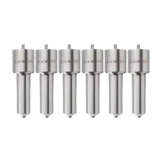 6 Pieces Injector Nozzle DLLA146P203 for Doosan Engine P158LE P180LE P222LE