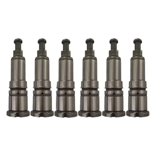 6 Pieces P305 Fuel Injection Pump Plunger 134153-2420 for Komatsu Loader D58E D58P-1 D57S-1B Bulldozer D58E D58P Doosan Daewoo MEGA Solar