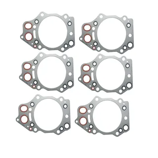 6pcs Engine Cylinder Head Gasket 6210-17-1813 for Komatsu Engine 6D140 S6D140