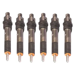 6Pcs Fuel Injector 17/111300 for Perkins Engine JCB Loader 426B 436 426 2150 436B