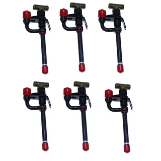 6Pcs Fuel Injector RE36939 RE38087 28485 for John Deere Engine 6059 6068 Tractor 6200 6300 6400 6600 8875 5400 6500 6200L