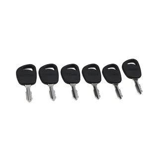 6Pcs Ignition Keys 140401 140402 532140401 for Husqvarna LT1597 LT1942 GT48 GT54 YT42 YT54 Z142 Craftsman LT1000 LT1100 LT2000