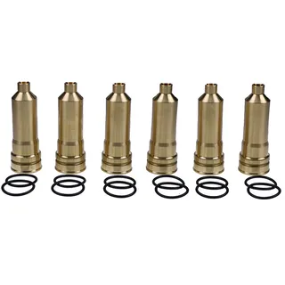 6 Injector Sleeves 8-97606661-0 for Isuzu Engine 6HK1 Hitachi Excavator ZX200-3