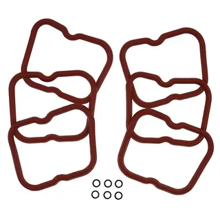 6Pcs Rocker Cover Gasket 2852033 for Kobelco Excavator ED195-8 SK170-8 SK210-8 SK210LC-8
