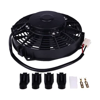 Replacement for Spal 7.5" Low Profile Pusher Electric Fan 30100393 VA14-AP7/C-34S 437 CFM Straight Blades