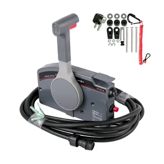 7 Pin Right Push Throttle Outboard Remote Control Box 703-48230-14-P for Yamaha
