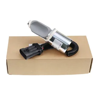 12V Diesel Shutoff Solenoid Valve 7136559 6681512 for Bobcat Loader A220 S100 S150 S160 S175 S220 S250 S300 S450 S510 S630 S740 S750 S770