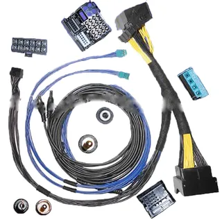 740L Car Stereo Radio Replacement Wire Harness &Steering Wheel Control Interface