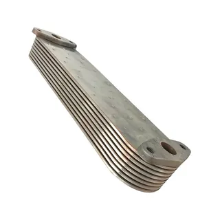 7P Oil Cooler 6150-61-2111 for Komatsu Engine 6D125 Excavator PC300-3 PC400-3 PC400-5 PC400-6