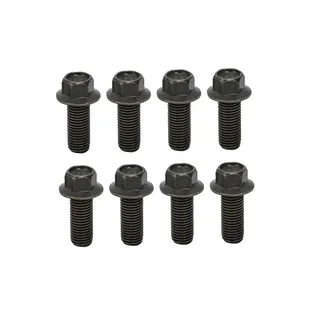 8 Pcs Footpeg Peg Bolts 95817-10025-00 for Yamaha ATV Banshee Blaster Raptor Warrior YFZ450 Wolverine