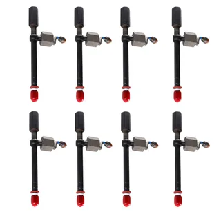 8 PCS Fuel Injector 101-0060 115-3354 for Caterpillar CAT Engine 3208 DITA 435HP