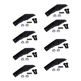 8 Pieces 6737325 Bucket Tooth & 6737326 Flex Pin for Bobcat Style Mini Excavator Skid Steer Loader