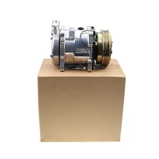 A/C Compressor 84322107 for New Holland CASE IH Skid Steer Loader 420 430 435 440 445 450 465