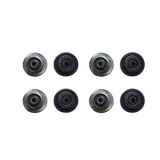 8 PCS Engine Mounting Rubber Cushion Feet Bumper for Kobelco Excavator SK330-8