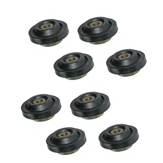 8 Pieces Mounting Rubber Cushion 109-9350 for Caterpillar CAT Engine 3116 3066 Excavator 318C 320B 321C 325C