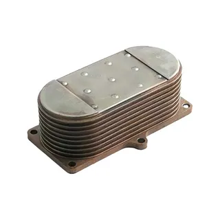 9 Plate Engine Oil Cooler RE59298 for Hitachi Excavator LX120-5