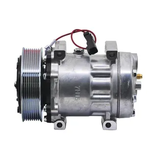SD7H15 A/C Compressor 338-9098 for Caterpillar CAT Engine C4.4 Backhoe Loader 416F 420F 428F 430F 432F 434F 444F 450F