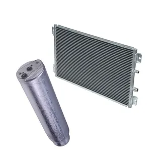 A/C Condenser 164-0588 & Receiver Drier 176-1902 for Caterpillar CAT Excavator 312C 315C 318C 319C 320C 322C 325C 330C