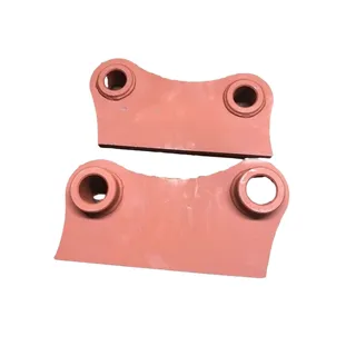 A Pair Bucket Attachment Ear Weld on 45mm 10-1/4" C-C for Caterpillar CAT Excavator 305 306