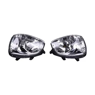 A Pair of Left and Right Headlight HY2502134 HY2503134 for Hyundai Santa Fe 2003-2006