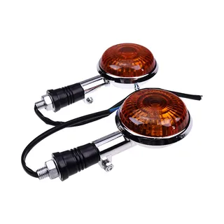 A Pair of Turn Signal Lights for Yamaha Motorcycle XVS650 V-Star XVS400 XVS1100
