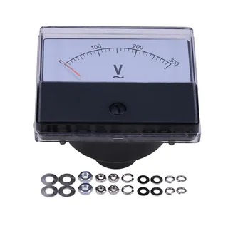 AC 0-300V Analog Panel Meter Voltmeter DH-670 Voltage Gauge