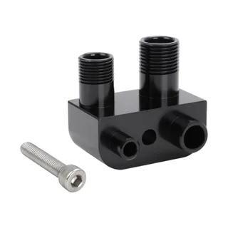 AC Compressor Adapter Fitting Swap Conversion for GM Engine L86 L82 L83 2015-2020 Yukon XL Chevrolet Tahoe Suburban Cadillac