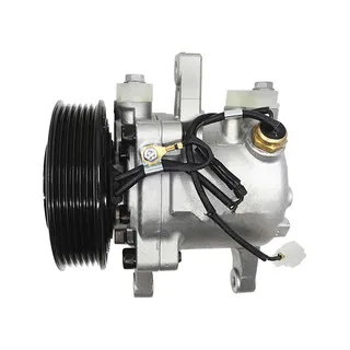 A/C Compressor 3P999-00620 SVO7E 6PK for Kubota M126GXDTC M126XDTC M135GXDTC M135XDTC
