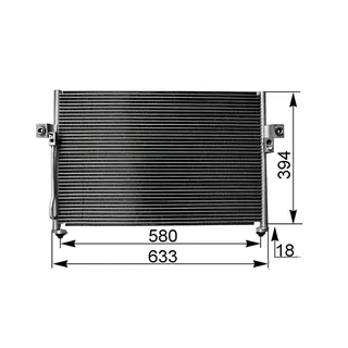 A/C Condenser 7024834 for Bobcat Loader A770 S750 S770 S850 T750 T770 T870