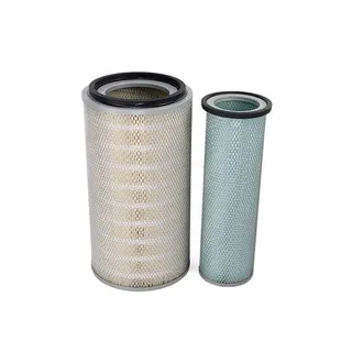 Aftermarket Baldwin PA5556 PA5557 Air Filter Kit for Excavator Loader Bulldozer Crane Tractor