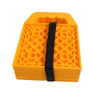 Aftermarket Camco 44595 4 Pieces Yellow Stabilizing Jack Pad for RV Single Wheels Double Wheels