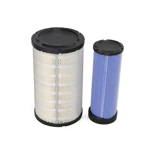 Aftermarket Donaldson P821908 P821883 Fleetguard AF25413 AF25384 Air Filter Kit for Excavator Loader
